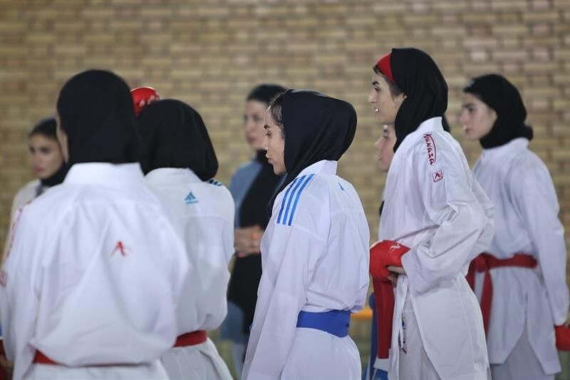 آغاز اردوی مشترک تیمهای ملی کاراته بانوان ایران و روسیه