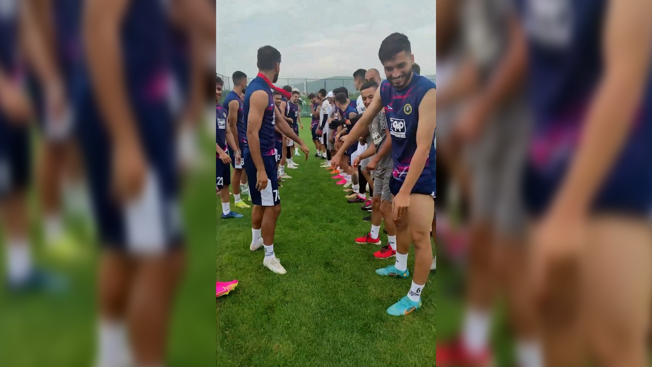 استقبال جالب بازیکنان سپاهان از تازه واردها