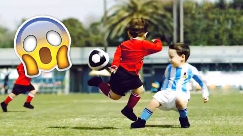 تکنیک های برتر از کودکان خردسال فوتبالیست