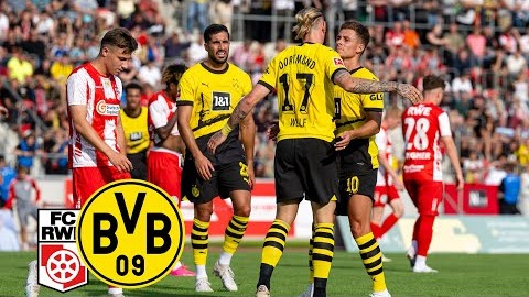 خلاصه بازی دورتموند 2-1 ارفورت (دوستانه)