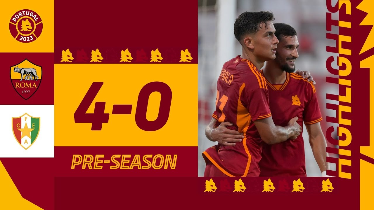 خلاصه بازی رم 4-0 استرلا (دبل دیبالا)
