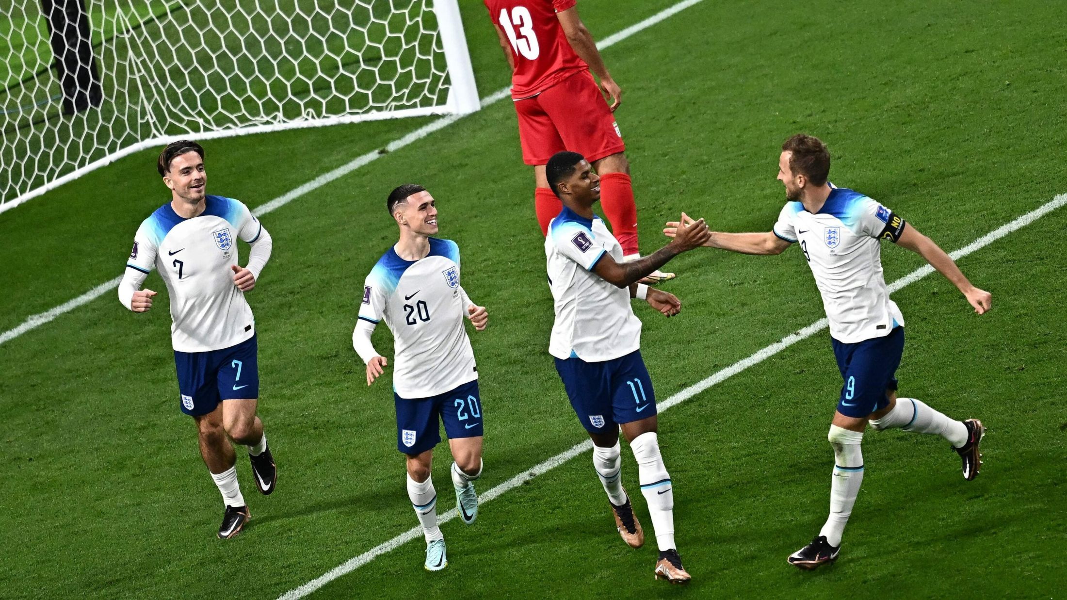 بازی کامل انگلیس 6-2 ایران (جام جهانی 2022)