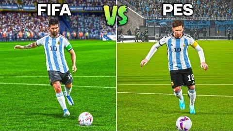 گل های ضربه کاشته لیونل مسی در فیفا و PES از سال 2006 تا 2023