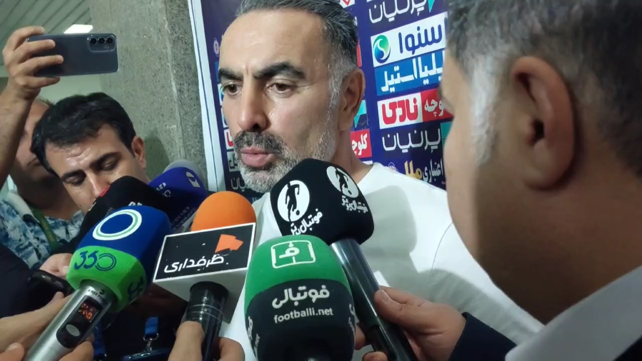 اختصاصی/ صحبتهای محمود فکری پس از پایان بازی هوادار با مس رفسنجان