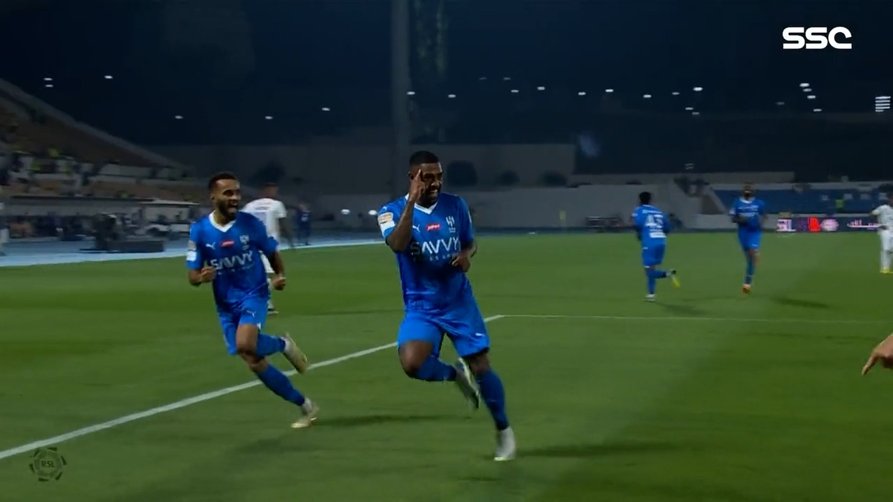 گل دوم الهلال به ابها (دبل مالکوم)