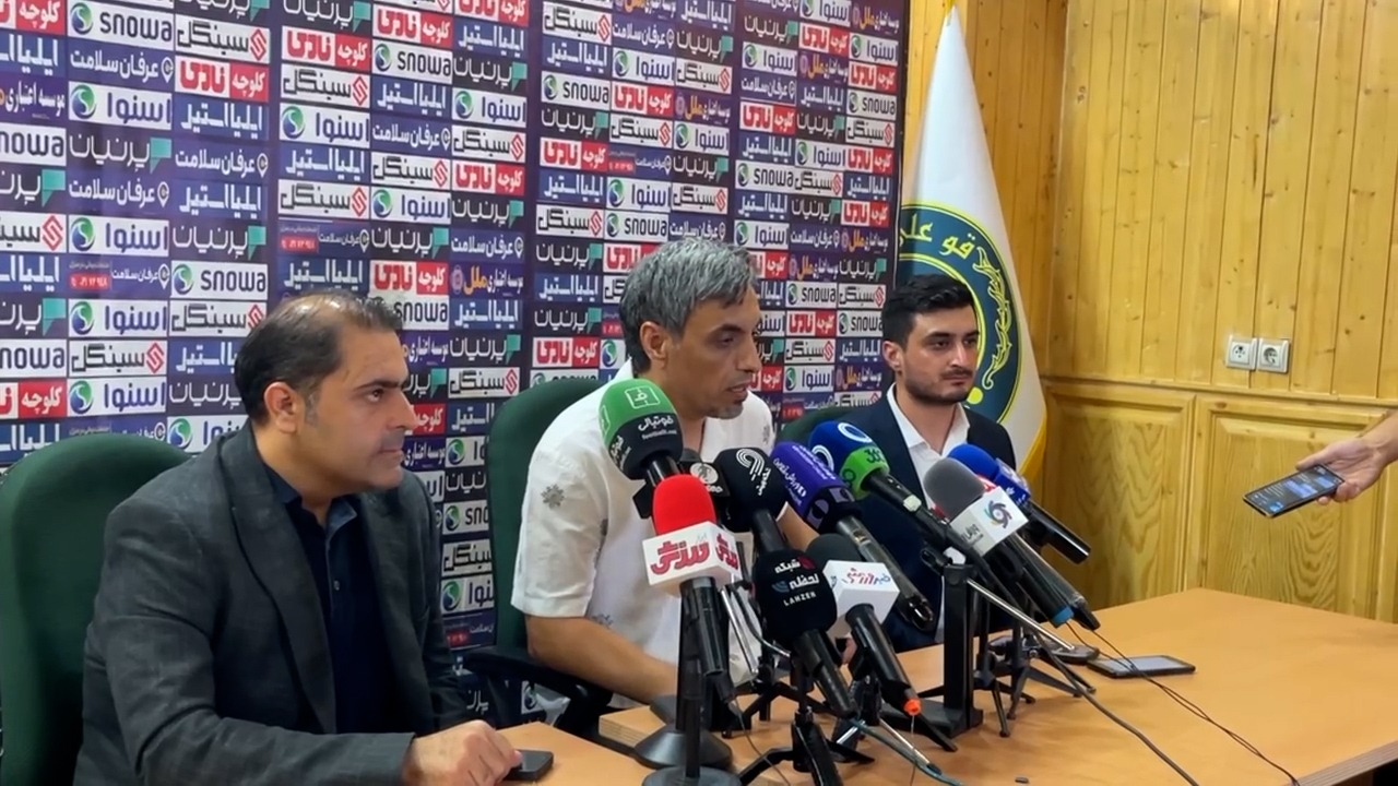اختصاصی/ نشست خبری رسول خطیبی سرمربی پیکان بعد بازی با گل گهر