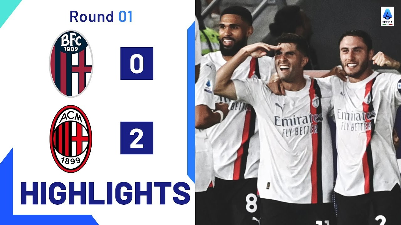 خلاصه بازی بولونیا 0-2 میلان