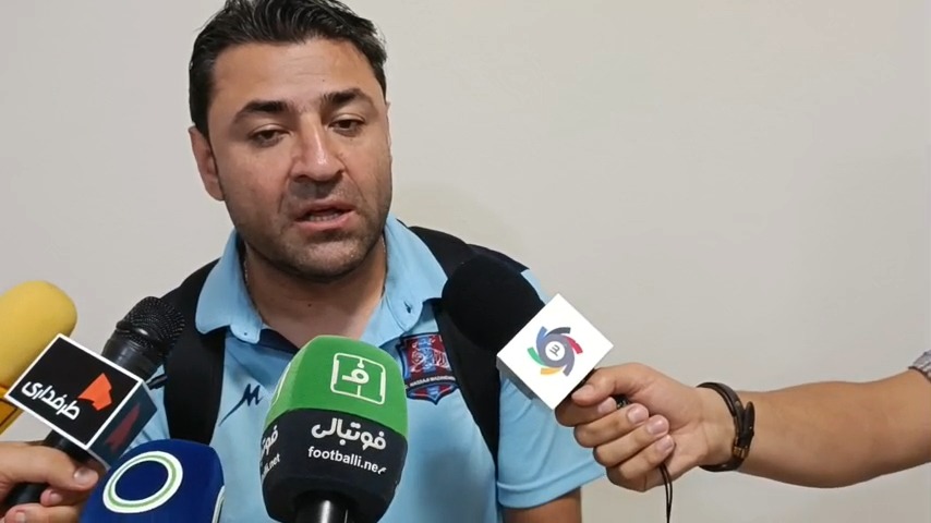 اختصاصی/ مصاحبه وحید فاضلی مربی نساجی پس از برتری مقابل نفت آبادان