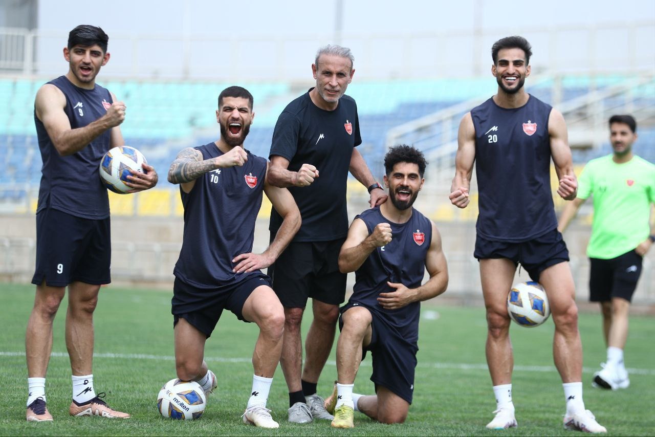 ریکاوری و تمرین در برنامه پنجشنبه پرسپولیس