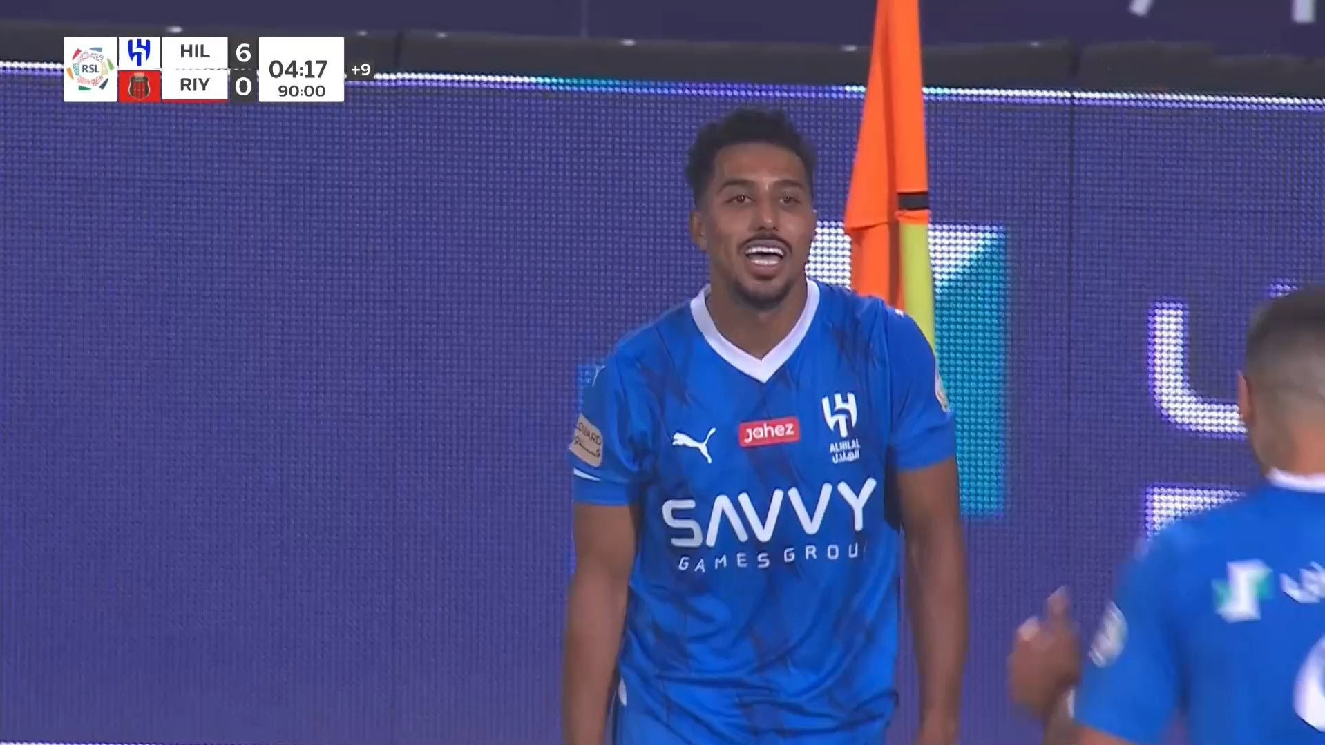 گل ششم الهلال به الریاض (دبل سالم الدوساری)