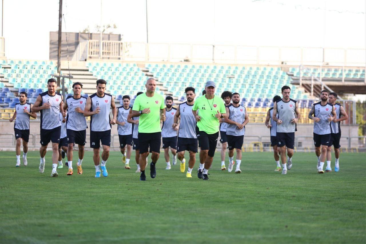 تمرین شاداب پرسپولیسیها پیش از آغاز اردو