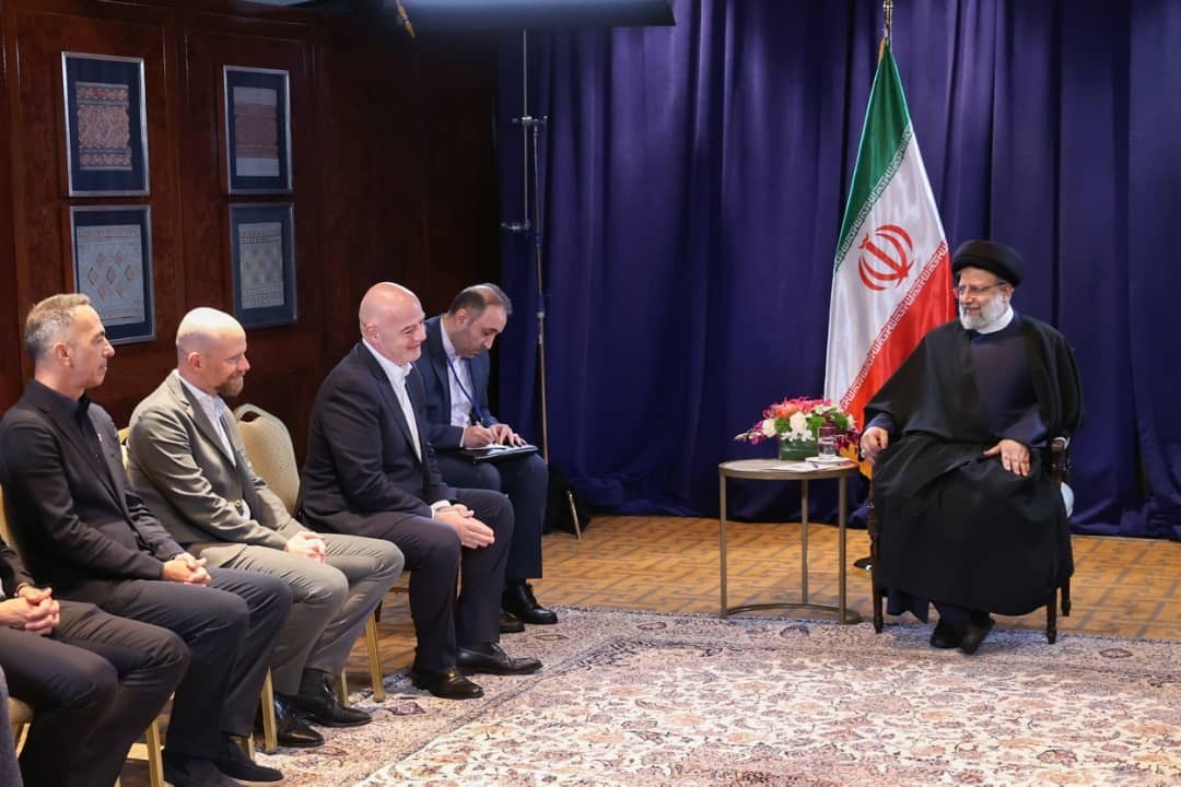اینفانتینو:به رئیس جمهور تبریک گفتم؛فوتبال ملی ایران در حال رونق است