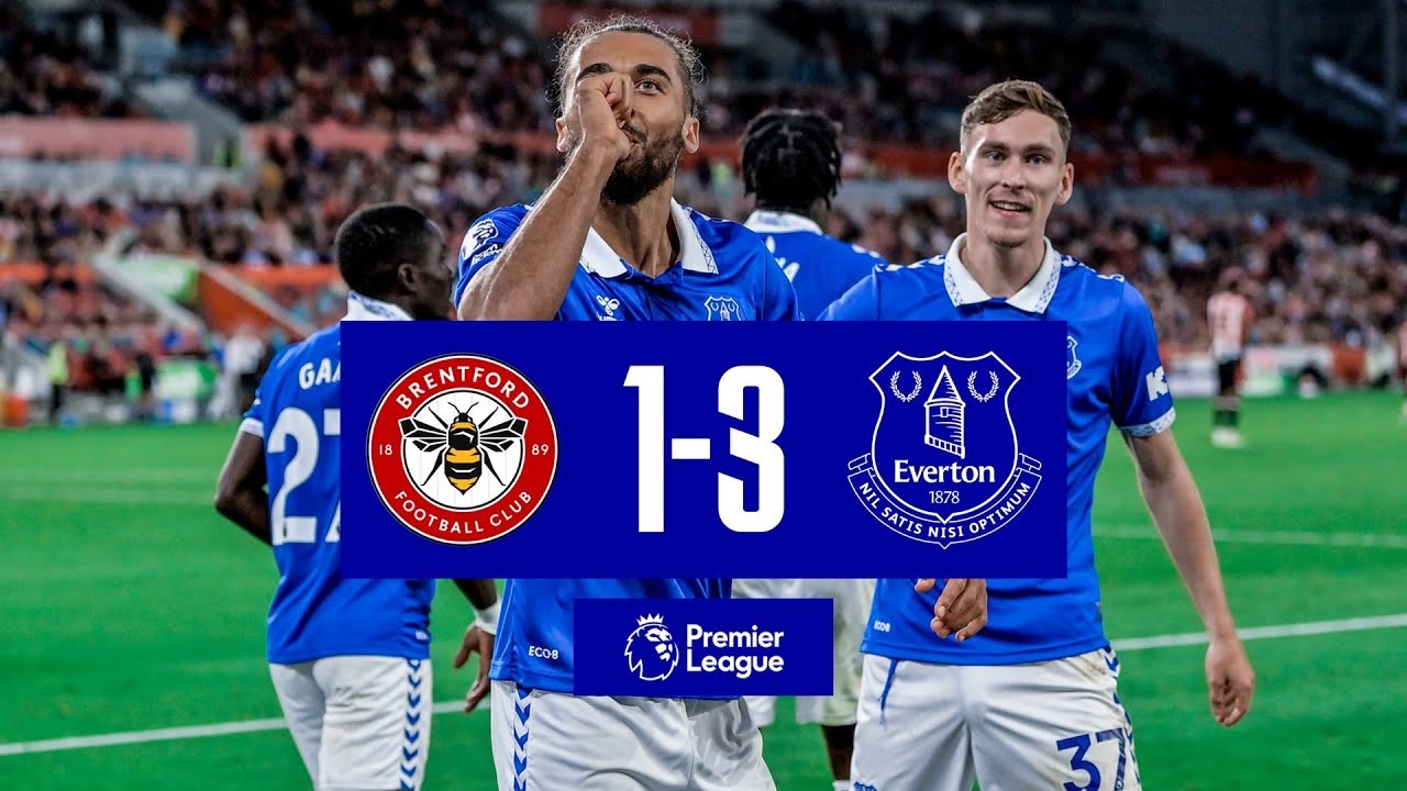 خلاصه بازی اورتون 3-1 برنتفورد