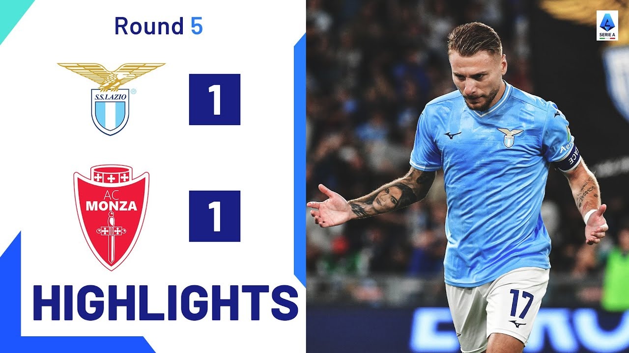 خلاصه بازی لاتزیو 1-1 مونزا