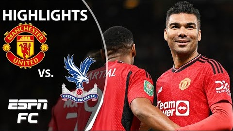 خلاصه بازی منچستریونایتد 3-0 کریستال پالاس
