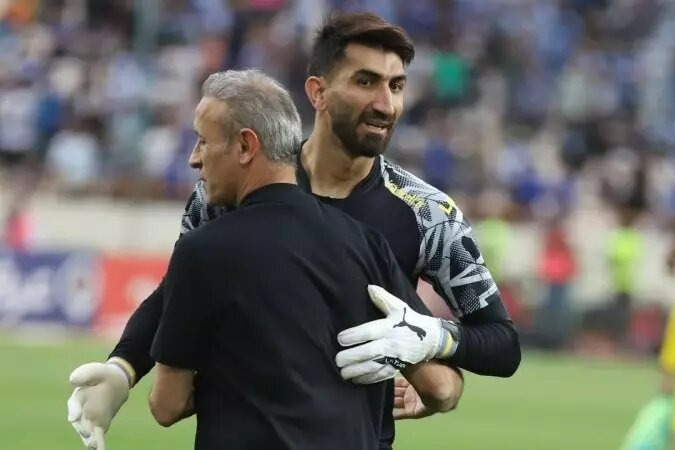 جلسه گل‌محمدی با بیرانوند در فرودگاه