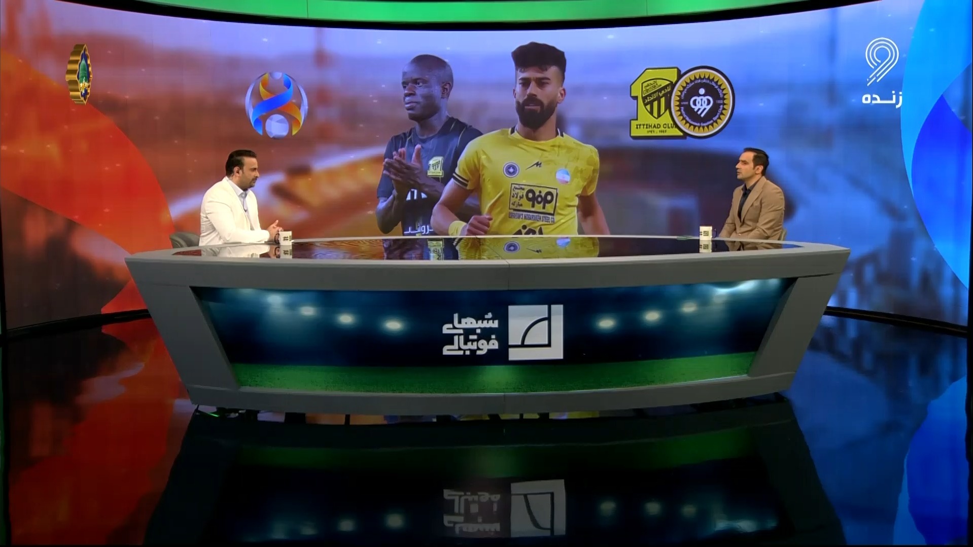 شبهای فوتبالی/ احمد جمشیدیان: غیبت بنزما مقابل سپاهان به سود الاتحاد است