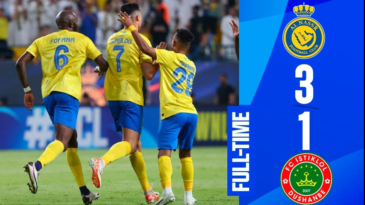 خلاصه بازی النصر 3-1 استقلال تاجیکستان (گروه پرسپولیس)