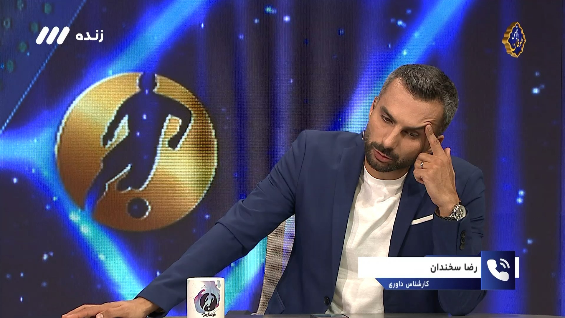 فوتبال برتر/ رضا سخندان: داور به دلیل افت بدنی نتوانست گل صحیح گل گهر را تشخیص دهد