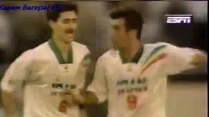 نوستالژی/ ایران 3-0 قطر ـ ۱۱ مهر ۱۳۷۶ تهران، انتخابی جام جهانی؛ گلها: کریم باقری ـ دو گل، علی دایی