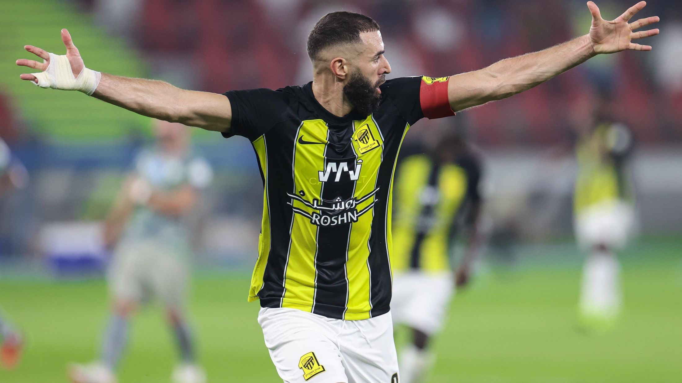 خلاصه بازی الاتحاد 2-2 الحزم