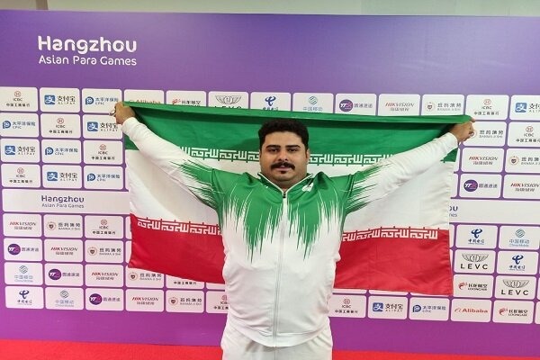 هادی کائیدی در پرتاب وزنه نقره ای شد