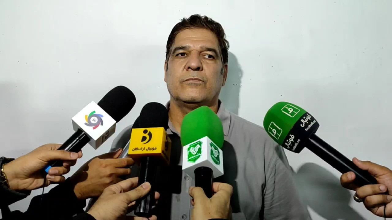 اختصاصی/ صحبت های رضا مهاجری سرمربی خیبر خرم آباد پس از بازی با دریای بابل