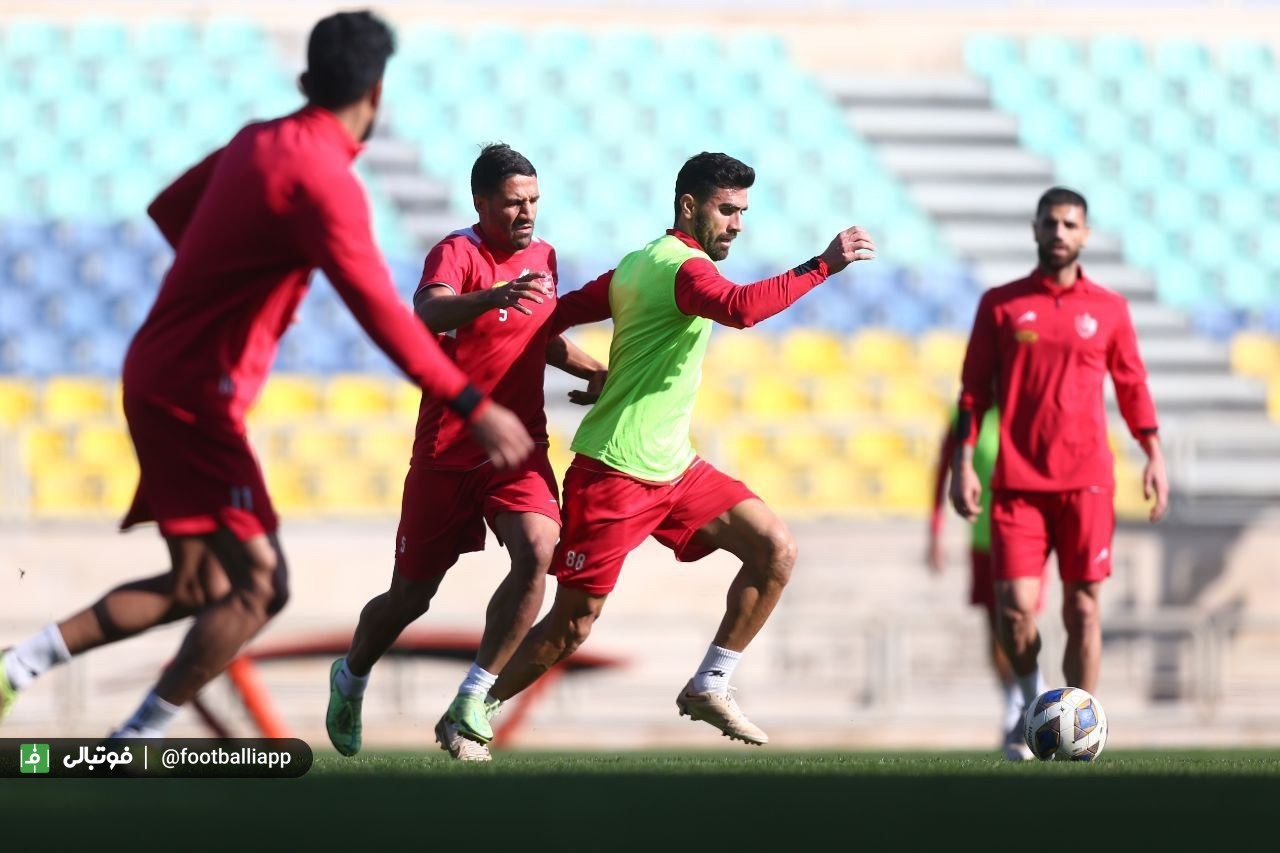 گزارش تصویری/ تمرین پرسپولیس، 25 آبان 1402