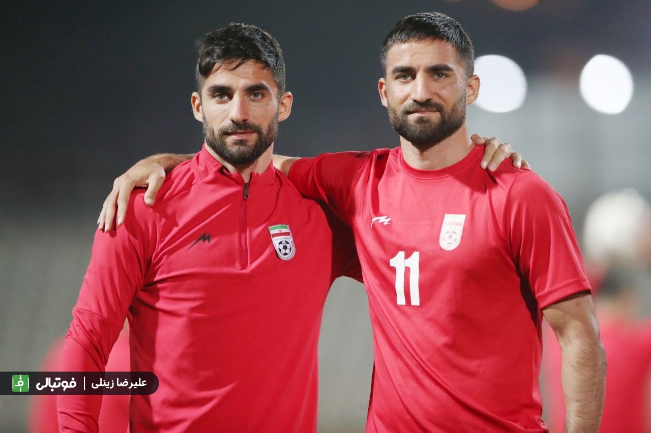 دوقلوها در تیم ملی؛ برادری در کار نیست! (عکس)