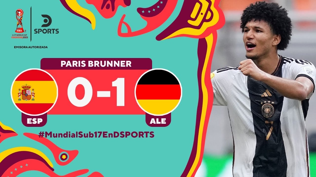 خلاصه بازی نوجوانان آلمان 1-0 نوجوانان اسپانیا