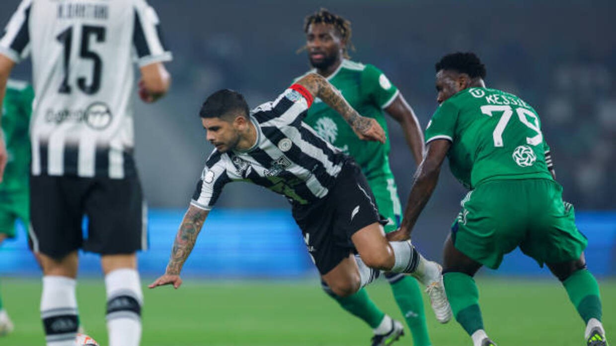 خلاصه بازی الاهلی عربستان 0-0 الشباب