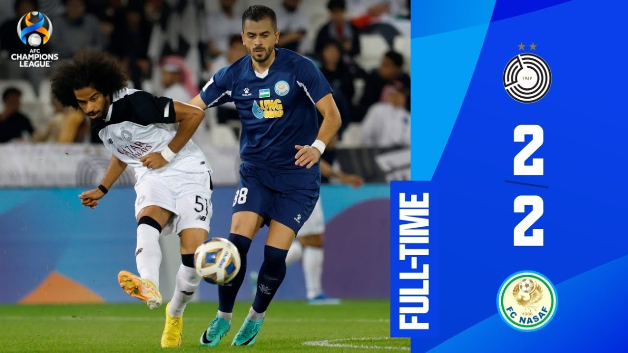 خلاصه بازی السد 2-2 نسف قارشی