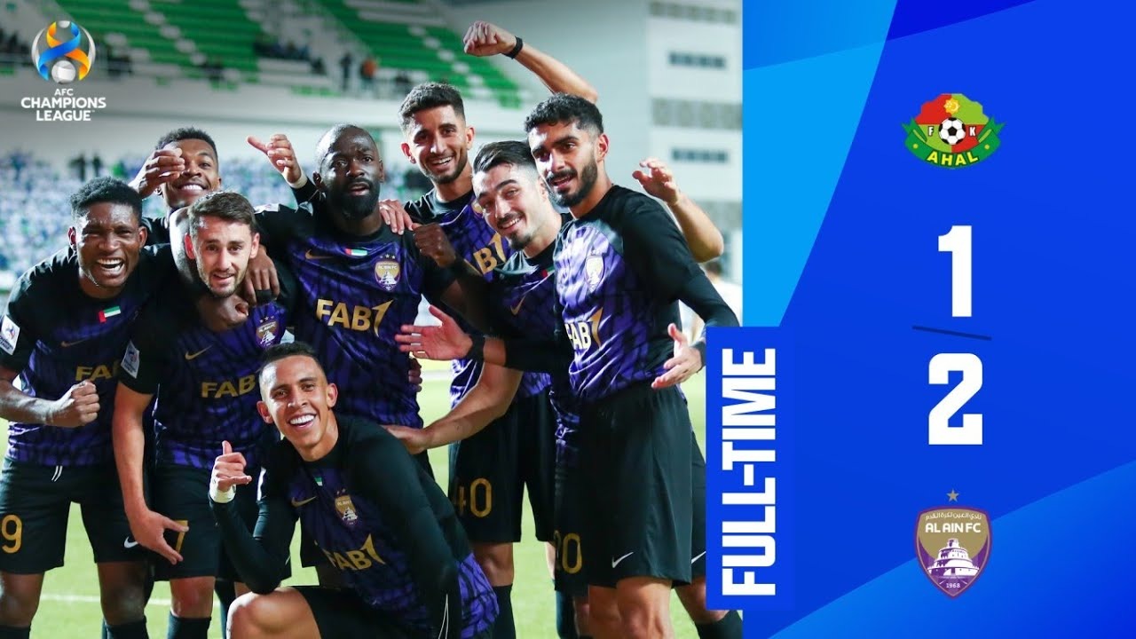خلاصه بازی آخال 1-2 العین