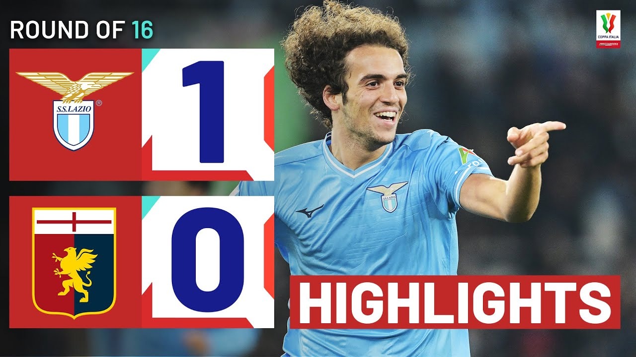 خلاصه بازی لاتزیو 1-0 جنوا (جام حذفی)