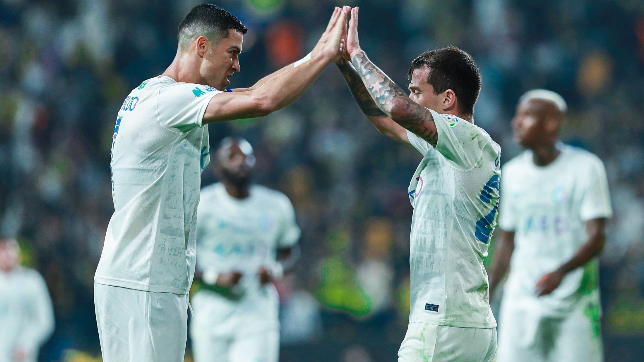 خلاصه بازی النصر 4-1 الریاض