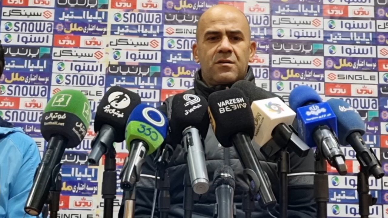 اختصاصی/ صبحت های مصطفی صداقت مربی مس رفسنجان بعد از پایان بازی مقابل سپاهان
