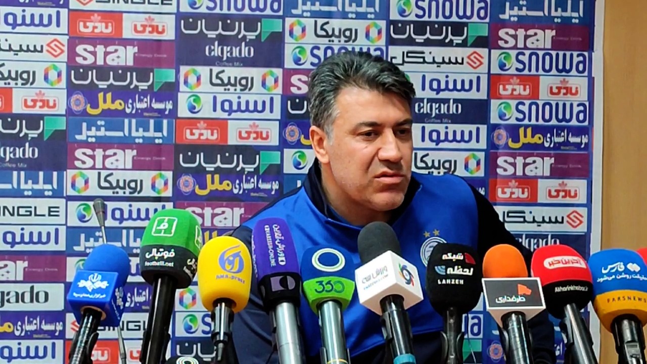 اختصاصی/ نشست خبری محمد نوازی مربی استقلال قبل از دیدار با پیکان