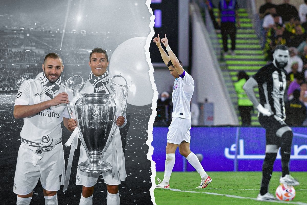 بنزما و رونالدو از ۲۰۱۶ تا ۲۰۲۳