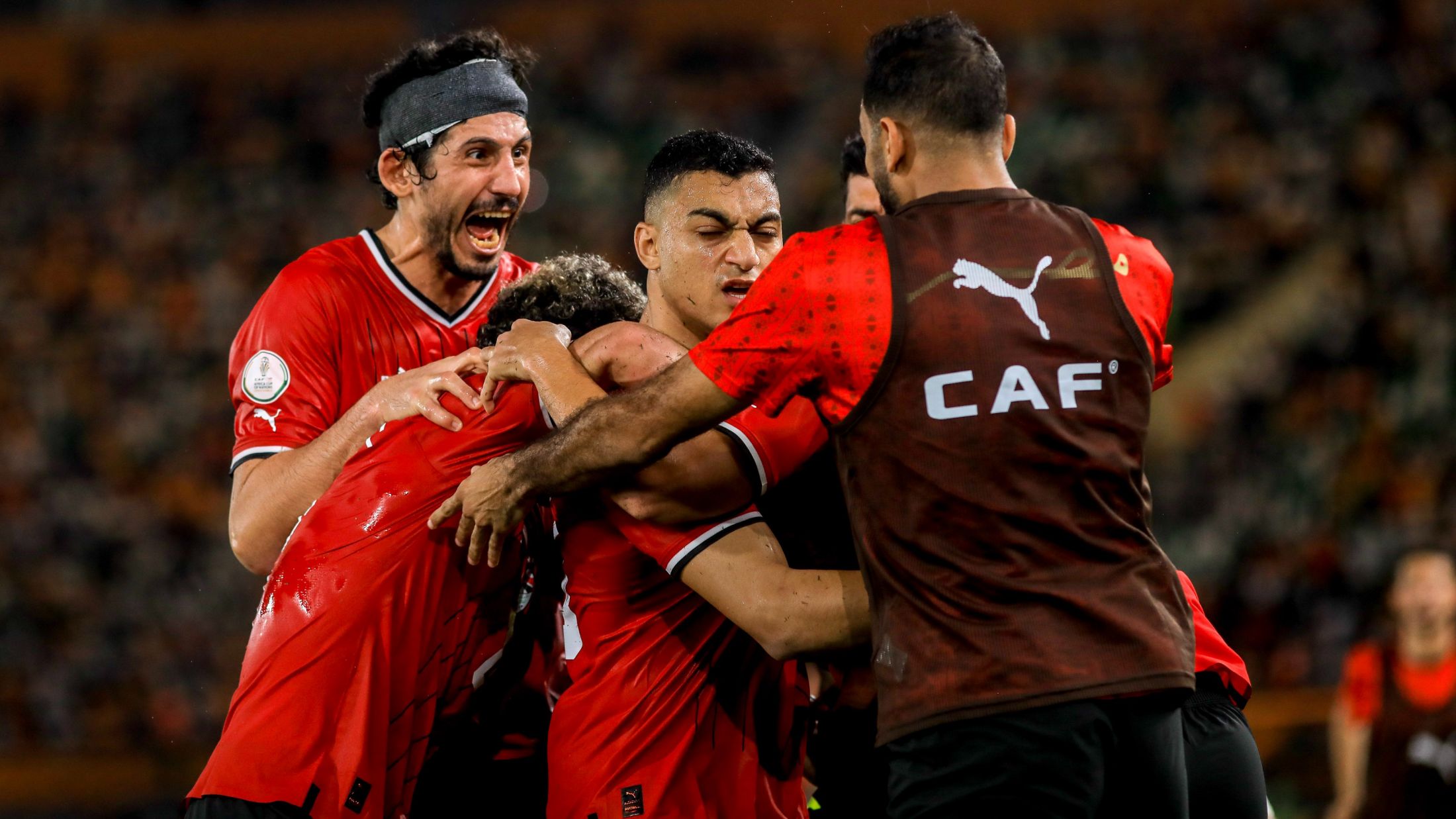 خلاصه بازی مصر 2-2 غنا (دبل محمد کدوس)