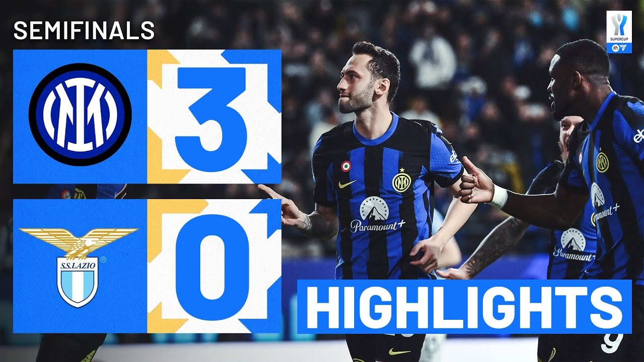 خلاصه بازی اینتر 3-0 لاتزیو