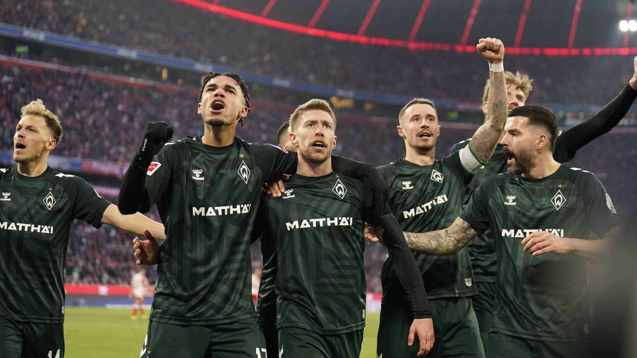 خلاصه بازی بایرن مونیخ 0-1 وردربرمن