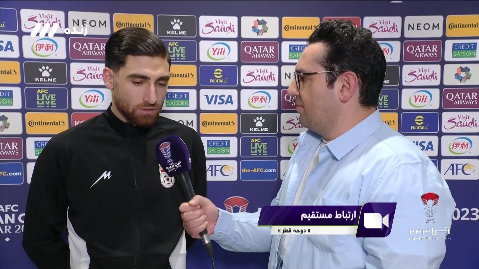 فوتبال برتر/ صحبت های علیرضا جهانبخش بعد از بازی ایران و امارات