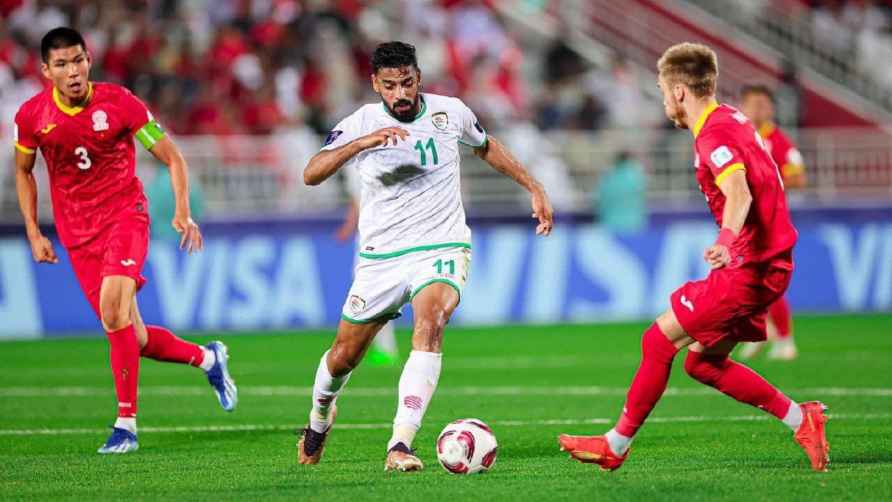 خلاصه بازی عمان 1-1 قرقیزستان