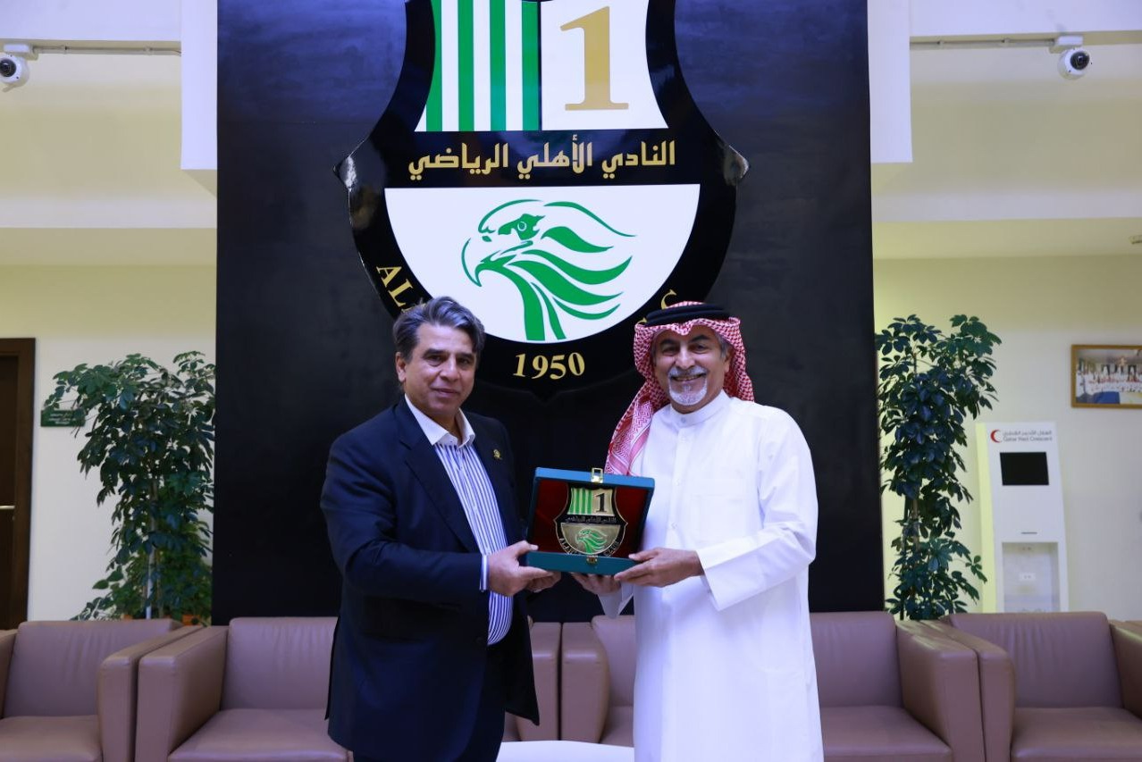 دیدار مدیرعامل باشگاه سپاهان با رئیس باشگاه الاهلی قطر