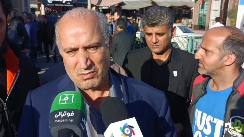 اختصاصی/ مصاحبه تاج رییس فدراسیون فوتبال در حاشیه مراسم یادبود زنده یاد غلامرضا بهروان