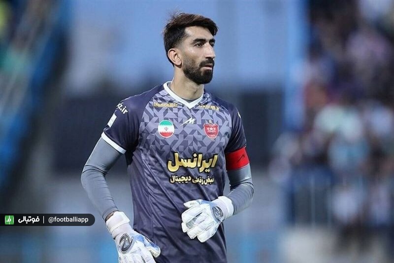 تمرین علی بیرو زیر نظر مربی جدید/ دروازهبان پرسپولیس به روزهای خوب برمیگردد؟ (عکس)