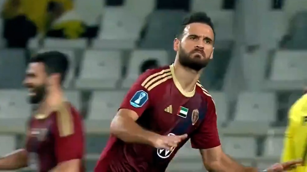 گل اول الوحده امارات به الوصل امارات (احمد نوراللهی)