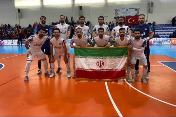 صعود ملی پوشان ناشنوایان فوتسال به مرحله نیمه نهایی رقابتهای المپیک زمستانی با گلباران الجزایر