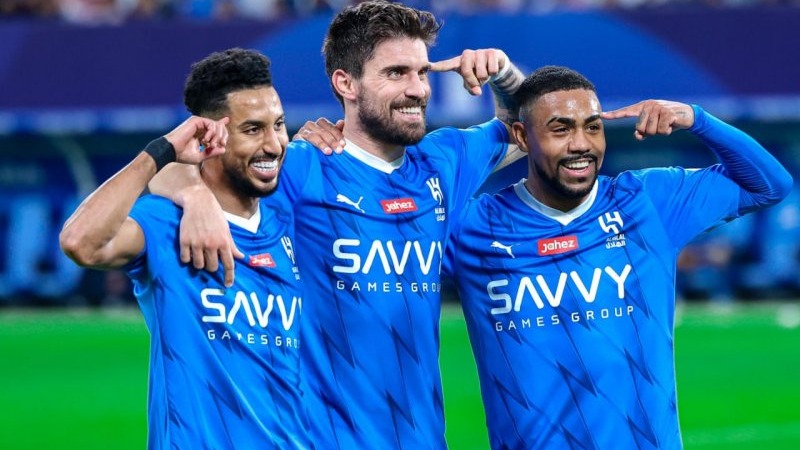 بازی کامل الهلال 3-0 الاخدود (لیگ حرفهای عربستان، هفته 26)