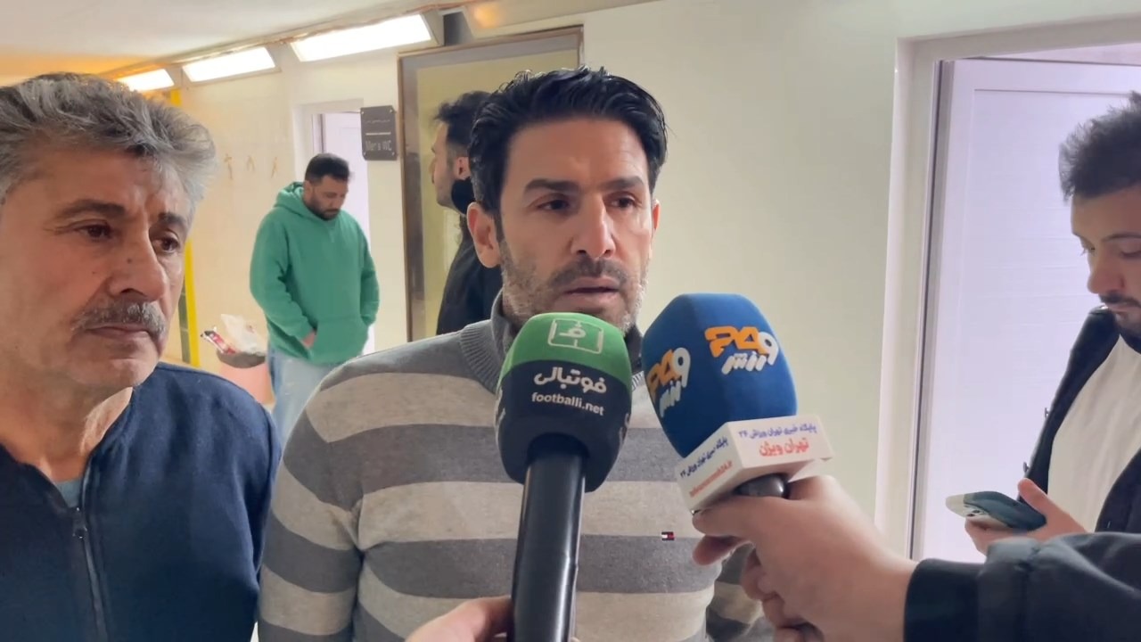 اختصاصی/ صحبتهای حسین بادامکی معاون باشگاه پرسپولیس در پایان بازی با ملوان